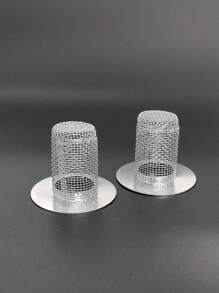 1pc Household Bathroom Sink Bathtub Drain Hair Anti Blocking Net, Floor Drain