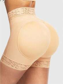 Women's Lace Mid-Rise Tummy Control Briefs Faja Body Shaping Pants Leg Shaper Shorts Women's Butt Lifting Body Shaper Seamless Fit