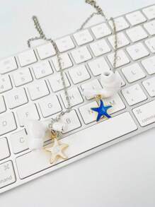 Wireless Earphone Anti-Lost Chain, Creative Earphone Chain Pendant, Earphone Anti-Lost Lanyard, Earphone Decoration Hanging Rope (No Earphone Included)