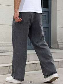 Black Skinny Jeans Direct From Factory - Immediate Shipping - Màu xám đen - Xem 2