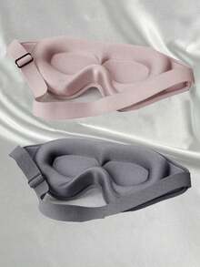 Mặt nạ ngủ 3D bằng lụa, cản sáng 100%, bảo vệ lông mi và lớp trang điểm, có thể điều chỉnh để vừa vặn thoải mái, siêu mềm mịn, thích hợp cho giấc ngủ, hỗ trợ giấc ngủ, du lịch đêm, ngủ trưa, văn phòng, trường học, nhà, du lịch, thiền định, mặt nạ ngủ dày, cần thiết cho mùa xuân và mùa hè. - Nhiều màu - Xem 21