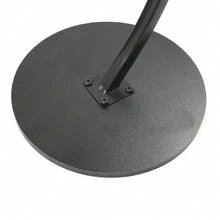 Coffee Table C-Shaped Side Table Sofa Table End Table Living Room Lightweight UK - White - View 8