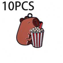 可爱的水豚河豚DIY吊坠首饰套装，可用于制作手链、项链和其他首饰。适合DIY爱好者。也非常适合馈赠亲朋好友。