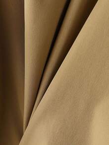 INCERUN Men Button V-Neck Sleeveless Lace Up Slim Blouse Summer Holiday Party Casual Tank Tops Plain Shirt - 卡其色 - 查看 7