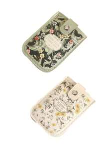 Slide Out Large Capacity Card Holder,Creative ID Card Case,Multi-Slot Anti-Demagnetization Compact Super Card Wallet