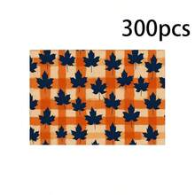 1/2/4/6 Pieces Of Autumn Polyester Placemats - Maple Leaf And Pumpkin Pattern Watercolor Design, 30x45 Cm, Machine Washable Table Mat, Suitable For Thanksgiving, Autumn Kitchen And Dining Decoration, Rural Seasonal Tableware, Autumn Table Decoration, Thanksgiving Plate Arrangement, High-Quality Fabric, Home Entertainment Decoration. - Multicolor - View 26