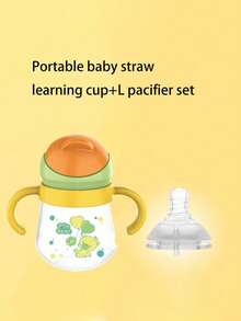 超柔软宽槽安抚奶嘴，防胀气，模拟母乳喂养，防呛噎，实心材质，宝宝必备，送给宝宝的最佳礼物 - 多種顏色 - 查看 5