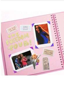Album ảnh tự làm kích thước 8x8 inch/10x10 inch, 40 trang/20 tờ, bìa cứng giấy Kraft, thích hợp để làm album kỷ niệm đám cưới, kỷ niệm ngày cưới và các dịp kỷ niệm gia đình khác. - Màu vàng - Xem 8