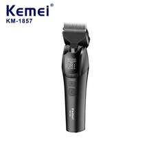 Kemei 科美KM-1857新款粉末冶金刀片电动推杆理发器大功率智能数显专业宠物美容设备宠物美容仪 - 黑色 - 查看 5