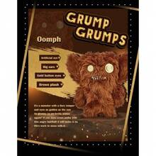 Spin Master 's Golden Monster Series Official Genuine Plush Toys 7 Inches Cute Ugly Funny Monster Collection For A Friend's Birthday Gift Simulation Teeth Ugly Monster - Gold Rush Hmmings - View 3