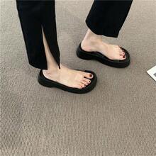 Women Heeled Sandals - 黑色升級版 - 查看 6