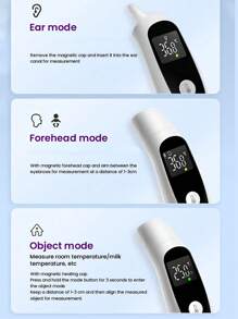 PHILIPS Infrared Ear & Forehead 2-In-1 Thermometer - Multicolor - View 3