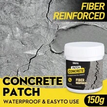 150g/300g水泥砂浆，混凝土填充粉，防水，防裂，耐热，适用于家庭装饰，瓷砖粘合剂，管道和屋顶维修以及地板维护 - 彩色 - 查看 6