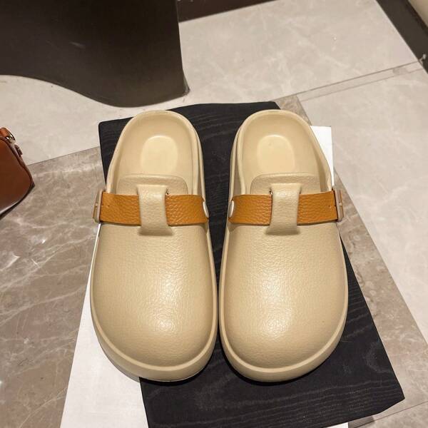 Fashionable Colorful Minimalist Anti-Slip Casual Slippers, Unisex Sandals Suitable For Women And Men, All Seasons, Suitable For Home, Beach, Bathroom And Other Occasions