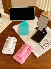 2pcs Desktop Accessories Cartoon Cute Bunny Desktop Cell Phone Holder Tablet Universal Adjustable Telescopic Lift Students Lazy Stand Desktop Accessories For The Living Room Bedroom And Other Scenes Home Goodies Convenient Life