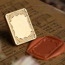 1 新款相框蜡封复古专用蜡封印章头DIY卡片信封结婚请柬剪贴簿-不对称技术 - 多尺寸 - 查看 4