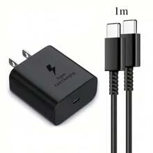 45W Super Fast Charger Type C,USB-C Wall Charger Compatible With Samsung Galaxy S22 Ultra/S22+/S22, Note 10+/Note 20/S20/S21, Z Fold 4/Z Flip 4, Galaxy Tab S7/S7+/S8/S8+/S8 Ultra, USB C Charger With 3.3/6.6ft Fast Charging Cable,Compatible With Hua Wei Oppo, Xiao Mi Vivo And Other Mobile Phones, Compatible With IPhone 16/16pro/16pro Max/16plus/15/15pro/15plus/15promax Suitable For Travel, Office, Dorm, And Home Adapter Nan