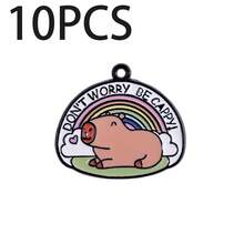 The Cute Capybara River Dolphin DIY Pendant Jewelry Kit, Used For Making Bracelets, Necklaces And Other Jewelry Items. Suitable For Those Who Enjoy DIY. Perfect For Giving As A Gift To Family And Friends. - PJ0230*10 - View 50