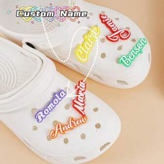 Custom Shoe Charms Cute And Simple Personalized Name Shoe Charms With Name Logo Diy Shoe Pins Accessories For Decorations Ornamental,Dawg Stylish,Fashion,Hipster,Contracted,Casual,Cute Cuties,Minimal Chic, Colorful,Cute,Adorable,Funny,Kawaii,Y2K,Stylish,Unisex,Casual,Custom,Personalized,Unique,Customized,Ideal Gifts For Him,Ideal Gifts For Her,Her,Boyfriend,Girlfriend,Family,Friends,Apparel Accessories,Chic Autumn,Freshman, Sophomore, Underclassmen