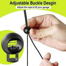 Garage Tennis Ball Parking Aid Kit - Pack Of 2, Car Accessories Parking Guide System, Stop Indicator For Garage Parking Assist, Car Stopper For Easy Vehicle Alignment - eyes*2 - 查看 4