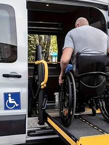4pcs/Set Handicap Signs Stickers Decal Symbol - Disable Wheelchair Sign, Disability Sticker, Premium Self-Adhesive Vinyl, Laminated, Indoor & Outdoor - Blue - View 6