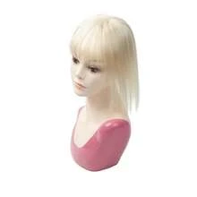 Human Hair Toppers With Clips Hair Toppers For Women Natural Włosy For Thin Hair One Piece Toppers 5x9cm Base - Màu be - Xem 2