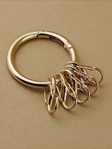 1 pieza Mini Mosquetón de Aleación, Clip de Resorte Micro, Adecuado para Mochila, Accesorios de Llavero, 5 piezas Ganchos Colgantes en Forma de 8, Llavero Ligero, Hebilla de Escalada Pequeña de Uso Múltiple, Utilizable Tanto en Interiores como en Exteriores. Los usos en interiores de estas hebillas de escalada incluyen colgar herramientas eléctricas, equipo de camping, herramientas y suministros automotrices. También son adecuados para colgar luces, macetas, herramientas y cajas de almacenamiento del garaje. Un regalo ideal para novios, esposos y padres. Adornos para bolsas de Navidad, accesorios para automóviles, ideas de regalo para maestros, hermanas.