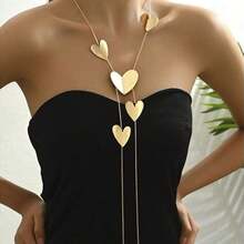 Colier simplu cu pandantiv pentru claviculă, bijuterii la modă, lanț decorativ de aur