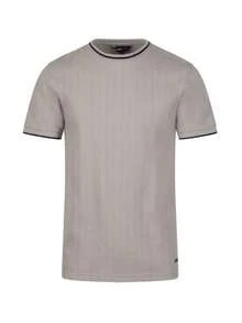 Ernara Men's T-Shirts Frost Grey - Navy Blue - View 1