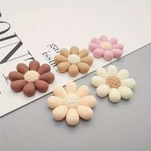 2/5/10 piezas Imanes de refrigerador de plástico con flores de dibujos animados lindos, juego de imanes decorativos, adecuados para la cocina, la oficina, la pizarra, el gabinete de almacenamiento y el lavavajillas - decoración del hogar, la boda y regalo del Día de la Madre