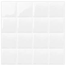 WoStick 1/4/10/20pcs Multi-Color Mosaic Tile, Waterproof Anti-Fouling, Self-Adhesive Backsplash - Easy DIY Installation. Removable Self-Adhesive Wall Tile Stickers, Suitable For Kitchen Bathroom Backsplash, Holiday Decor