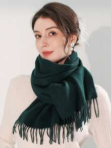 1 buc șaluri și wrap-uri Pashmina pentru femei, culoare solidă, pentru rochie de seară, costum de baie, acoperire pentru plajă, rochie de baie lungă, eșarfă, nuntă, mireasă, domnișoară de onoare, cadouri - eșarfă de cașmir - Vizualizare 10