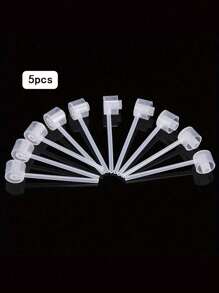 5/10pcs Diffuser Funnel Cosmetic Pump Dispenser Perfume Tool Perfume Atomizer Refillable Bottle Tool, Perfume Dispenser Pump Perfume Refill Pump Cosmetic Dispenser Pump Transfer Tool For Travel Refillable Perfume Spray Bottle - Clear - View 7