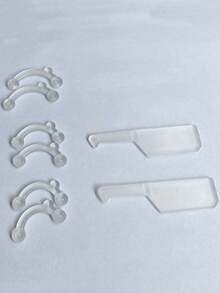 可调节鼻夹 - 透明鼻夹 - 可重复使用，无香料，无需电池，适用于多种场景，提升美观度和舒适度 - 彩色 - 查看 4