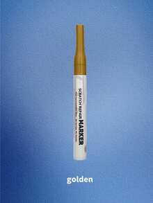 5pcs/1pc Paint Touch-Up Pens Car Paint Touch Up Pen, Car Paint Pen, Scratch Repair Agent, Paint Surface Scratch Repair Marker And Chip Restorer, Gold, Silver, White And Black Color, High Temperature Resistant, Waterproof, Sun-Resistant, For Car - one-size - View 23