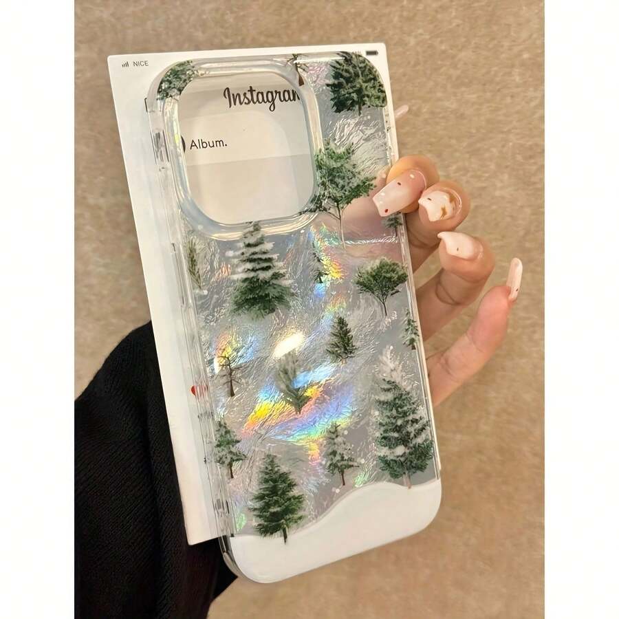 Funda para teléfono a la moda, adecuada para 16promax/15/14/13/12/11 Cas-slip Fashion, adecuada para 16promax/15/14/13/12/11. - Blanco - Ver 1