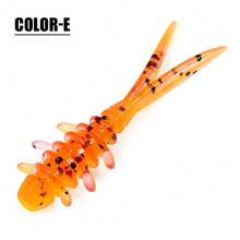 Spinpoler 25mm Micro Soft Worm Fishing Lure Light Game Tpr Mini Ajing Artificial Plastics Insect Ocean Rock Fishing Ice Fishing Freshwater Saltwater Mackerel Rockfishtackle - Multicolor - View 10