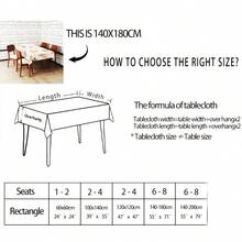 1 Pc Customized Photo Barbecue Grill Bar Tablecloth - Personalized Photo, Polyester Rectangular Tablecloth, Suitable For Parties, Birthdays, Weddings, Anniversaries, And Events - Multicolor - View 11