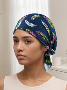 化疗头饰 预扎围巾 头巾 轻便头巾 女款 - 變形蟲 - 查看 4