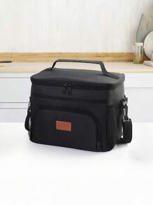 1pc Thickened New Double-Layer Lunch Box Bag Insulation Bag Multifunctional Lunch Bag Outdoor Picnic Preservation Crossbody Ice Pack, Back To School1pc Thickened New Double-Layer Lunch Box Bag Insulation Bag Multifunctional Lunch Bag Outdoor Picnic Preservation Crossbody Ice Pack1pc Thickened New Double-Layer Lunch Box Bag Insulation Bag Multifunctional Lunch Bag Outdoor Picnic Preservation Crossbody Ice Pack, Back To School