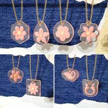 16 Stücke sortierte geometrische Anhänger Silikonformen mit Loch, Schmuck UV Harz Formen, Epoxidharz Halskette Schlüsselanhänger Formen für Mädchen, personalisierte Charm Anhänger Formen mit vielseitigen Designs für verschiedene Anlässe, kreatives Muttertagsgeschenk - 16 Stück - Übersicht 7