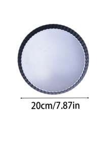 1pc Tart Pans With Removable Bottom,Non Stick Round Fluted Edge Quiche Pans Cake Pans For Baking Pizza Fruit Mousse Dessert,Removable Bottom Quiche Pan,Nonstick Round Pie Pans,Apple Pie Baking Tray,Banana Pie Baking Tray,Pizza Baking Tray With Bottom,Chocolate Pie Baking Tray,Round Tart Pan - Black - View 14