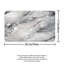 4pcs Black Split Curtain Shower Curtain Trim, Beautiful Housewarming Gift Modern Home Decor, Waterproof Shower Curtain And Toilet Floor Mat Three-Piece Set With 12 Shower Curtain Hooks Home Bathroom Decor Summer Bathroom Accessories Back To School - 彩色 - 查看 7