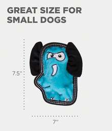 Outward Hound Seamz Gator Plush Dog Toy, Large - Con voi - Xem 7