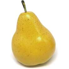 CZ 6pcs Fake Pears Artificial Fruits Vivid Yellow Pear For Home Fruit Shop Supermarket Desk Office Restaurant Decorations Or Props Yellow  8434 - Màu vàng - Xem 5