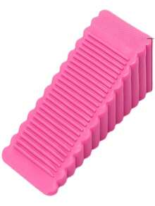 1pc Random Color Reusable Silicone Door Stopper, Shock-Absorbing Anti-Collision Design, No Drilling Required, Durable Rubber Material, Anti-Slip, Suitable For Small Doors, Door Stops, Door Wedges, Easy Installation, Anti-Pinch, Perfect Housewarming Gift - Fits All Homes - Ideal Birthday, Graduation Gift - Clear - View 10