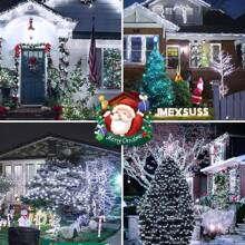 Solar LED String Lights For Outdoor Garden Decoration, Solar Fairy Lights 5m/7m/12m/22m & 20/50/100/200 LEDs,Waterproof IP65 With Twinkling 8 Lighting Modes,Solar-Powered Light String With Light Sensor Control For Christmas ,Party ,Halloween, Camping , Wedding, Plant Pot, Garden Decorations (White/Multicolor/Warm White/Purple)