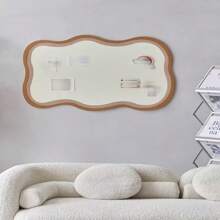 1 件多色不对称免钻毛毡照片墙，多用途墙面装饰板，适用于学校用品，返校 - 彩色 - 查看 4