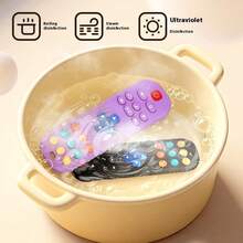 Suitable For Newborns 0-12 Months Baby Teething Toys - Baby TV Remote Control Shaped Baby Toys - Baby Teething Toys Suitable For Boys And Girls, Easter Basket Filler, Remote Control, Baby Supplies, Christmas & Halloween Gifts - Multicolor - View 11