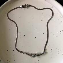 Vintage Y2K Ästhetik Pentagramm Stern Anhänger Silber Farbe Choker Kette Halskette für Frauen Coole Hip Hop Schmuck Charm Accessoires - Verschiedenfarbig - Übersicht 4